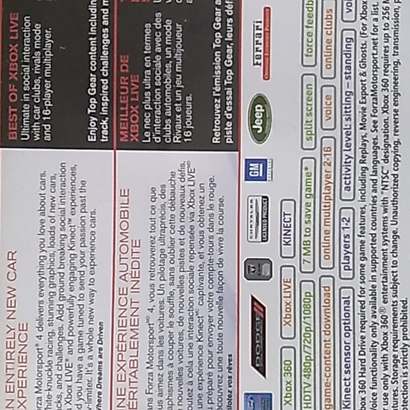 2 XBOX 360 GAMES- "Boarderlands 2 & Forza Motorsport 4 - Picture 4 of 5